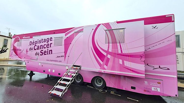MAMMOBILE - Détection du cancer du sein en tournée dans le Gers